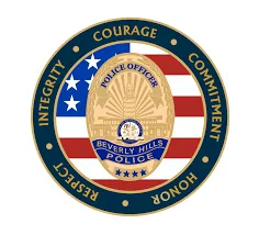 Background for Beverly Hills Police Dept.