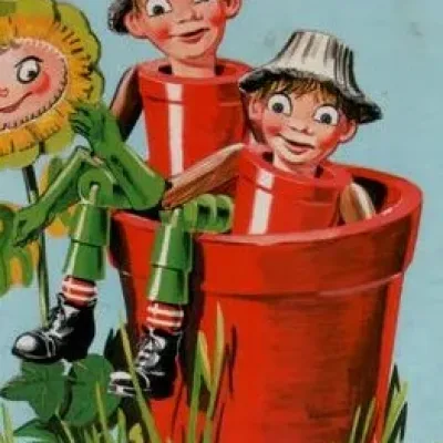 Bill and Ben, the Flowerpot Men