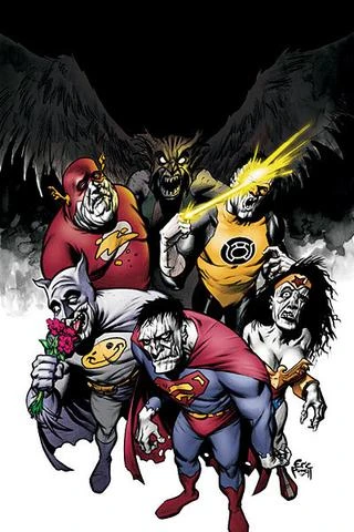 Background for Bizarro JLA