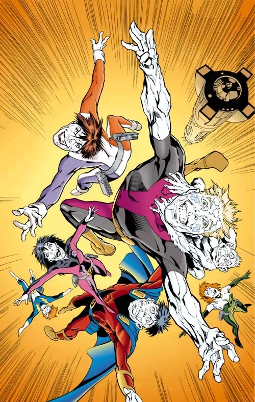 Background for Bizarro Legion of Super-Heroes
