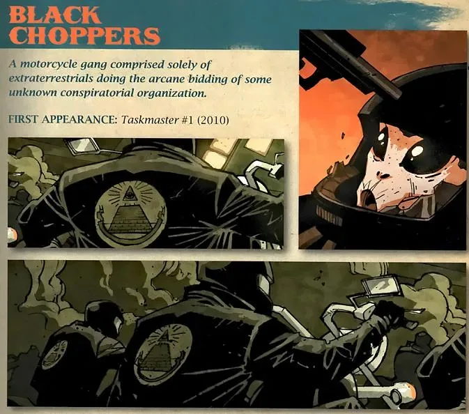 Background for Black Choppers