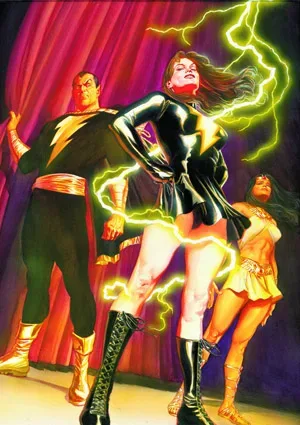 Background for Black Marvel Family