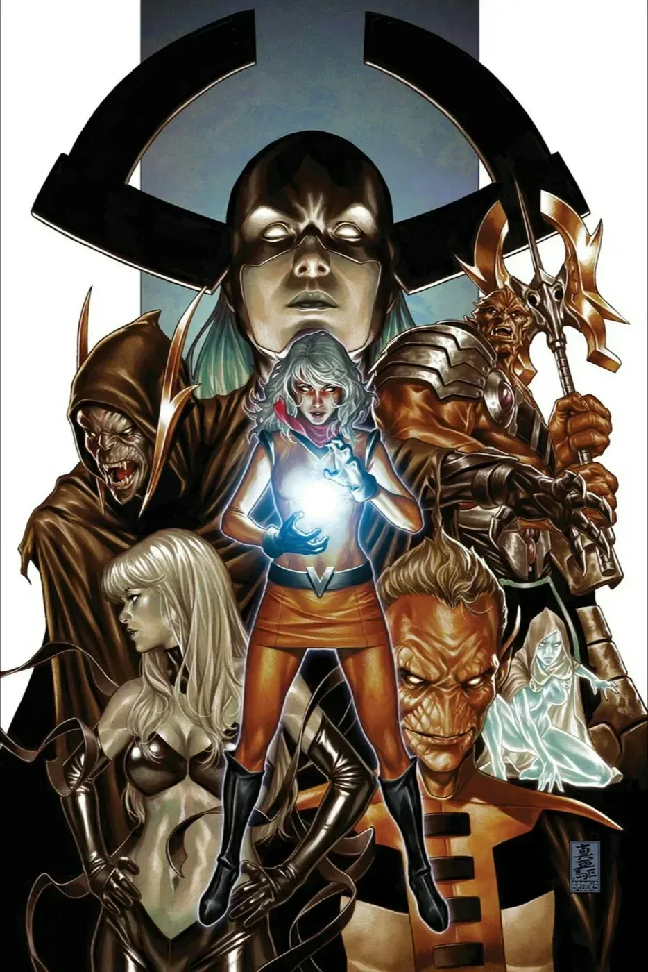 Background for Black Order
