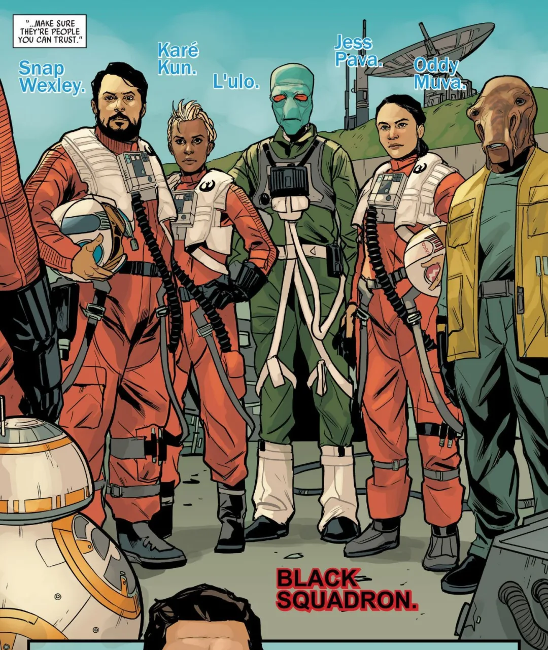 Background for Black Squadron