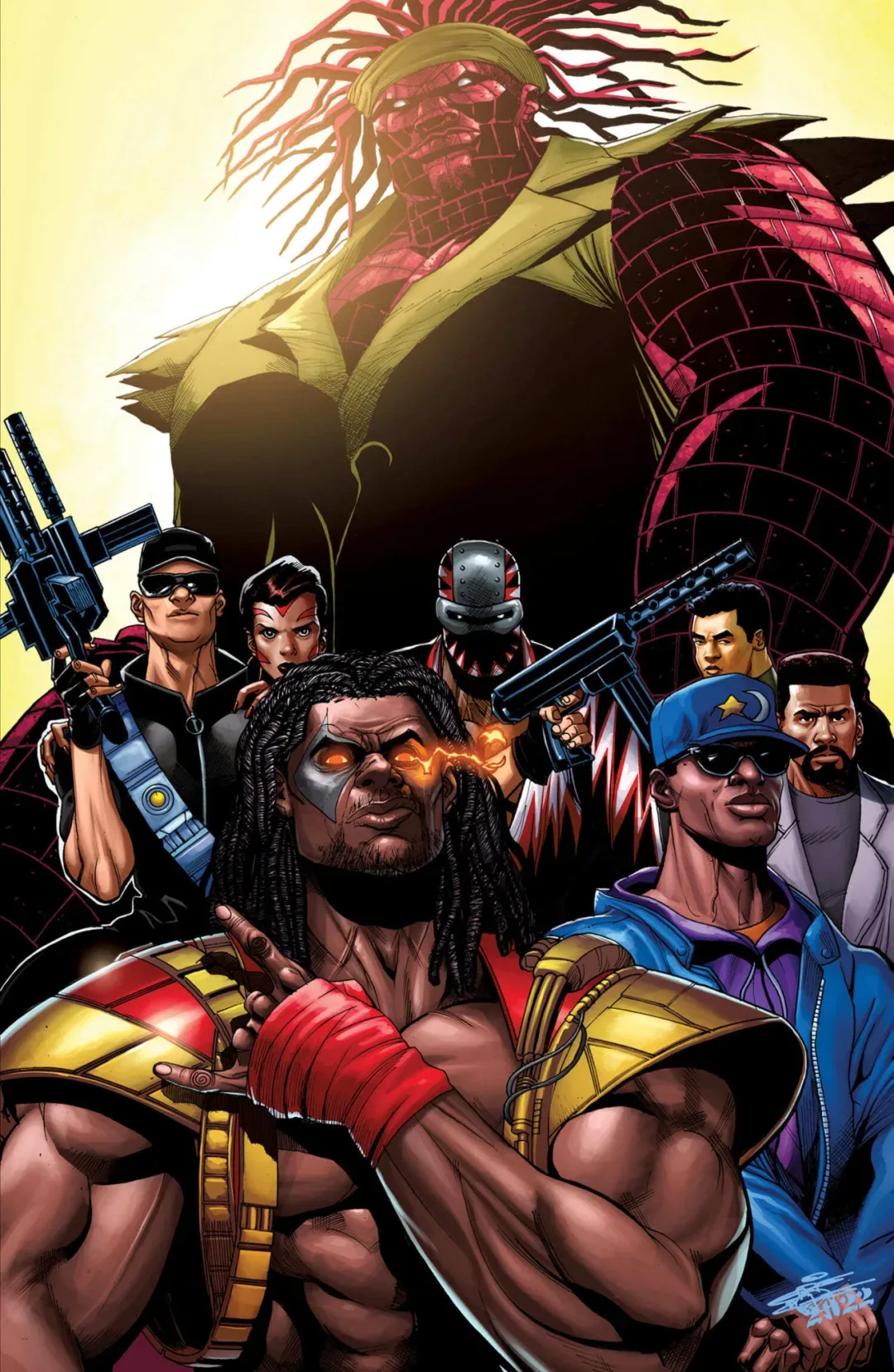 Background for Blood Syndicate