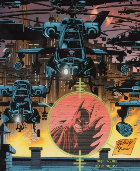 Background for Bloodhawks