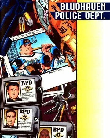 Background for Blüdhaven Police Department