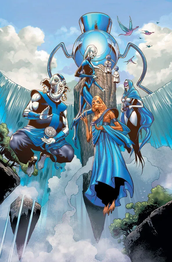 Background for Blue Lantern Corps