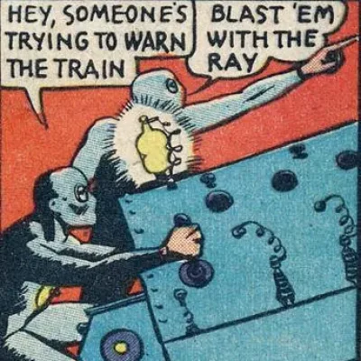 Blue Rubber Men