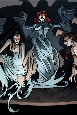 Background for Brides of Dracula