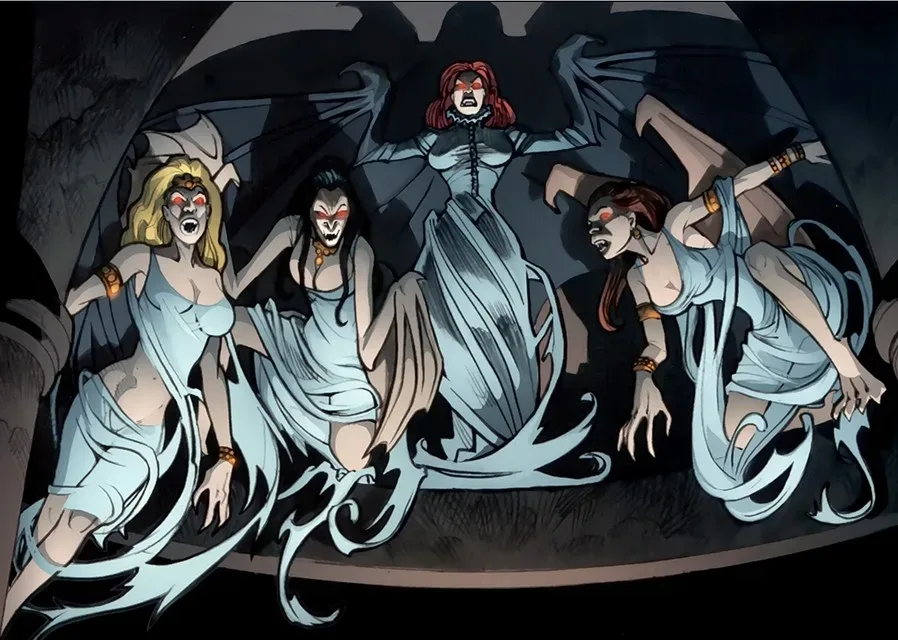 Background for Brides of Dracula