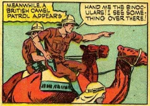 Background for British Camel Patrol