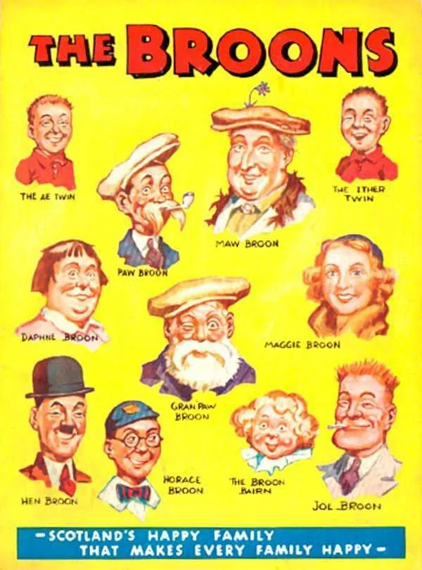 Background for Broons Family