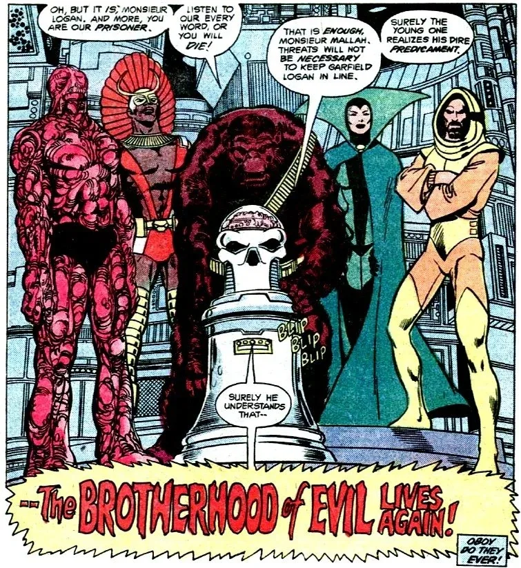 Background for Brotherhood of Evil