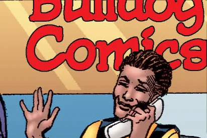 Background for Bulldog Comics