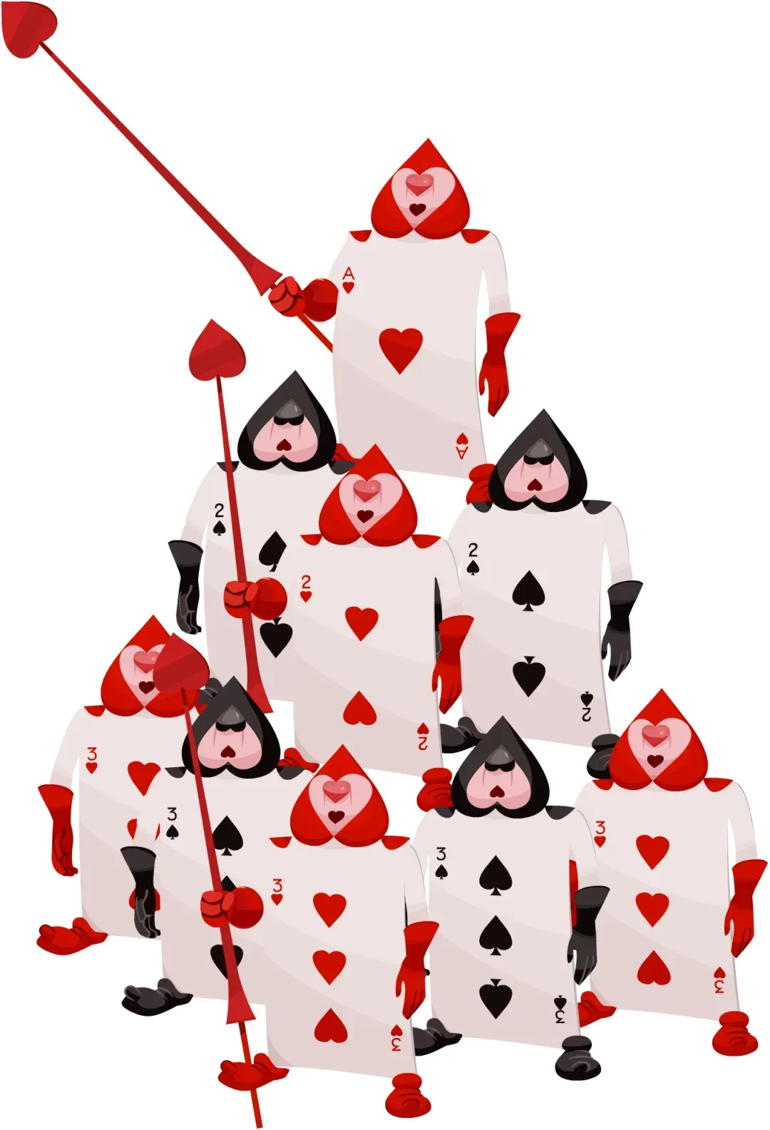 Background for Card Soldiers
