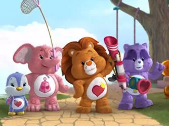 Background for Care Bear Cousins