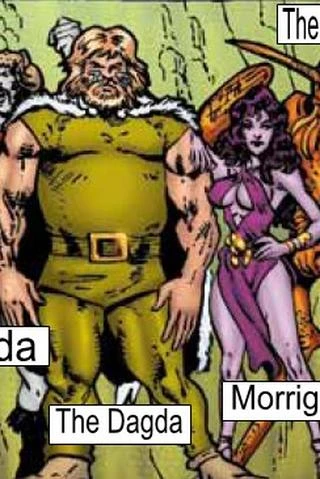 Background for Celtic Gods