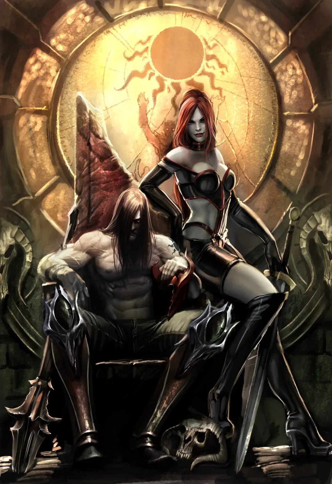 Background for Children of the Black Sun