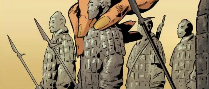 Background for Clay Soldiers