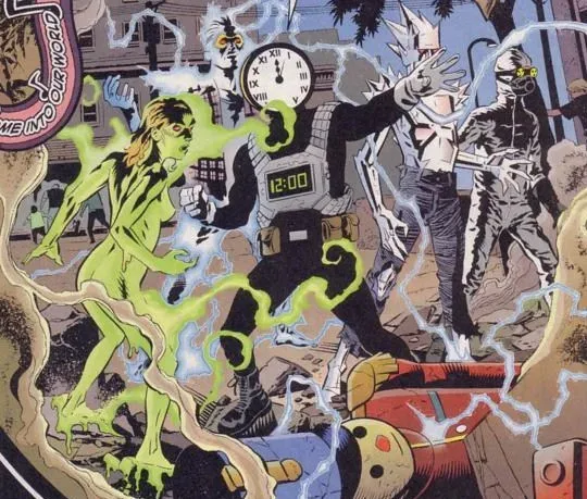 Background for Clockwatchers
