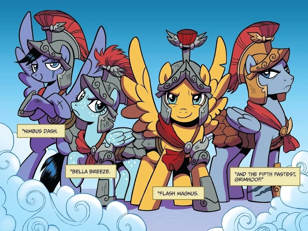 Background for Cloudsdale Royal Legion