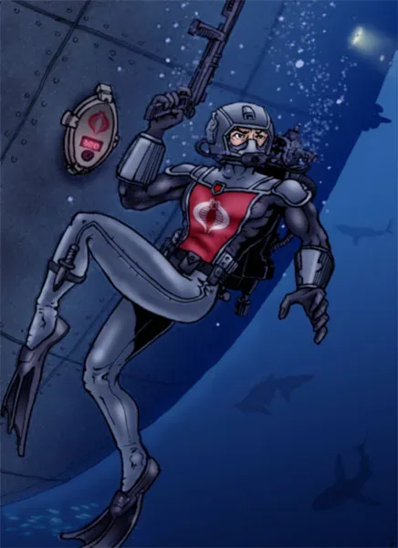 Background for Cobra Eels