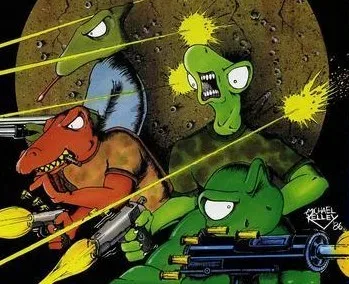 Background for Cold-Blooded Chameleon Commandos