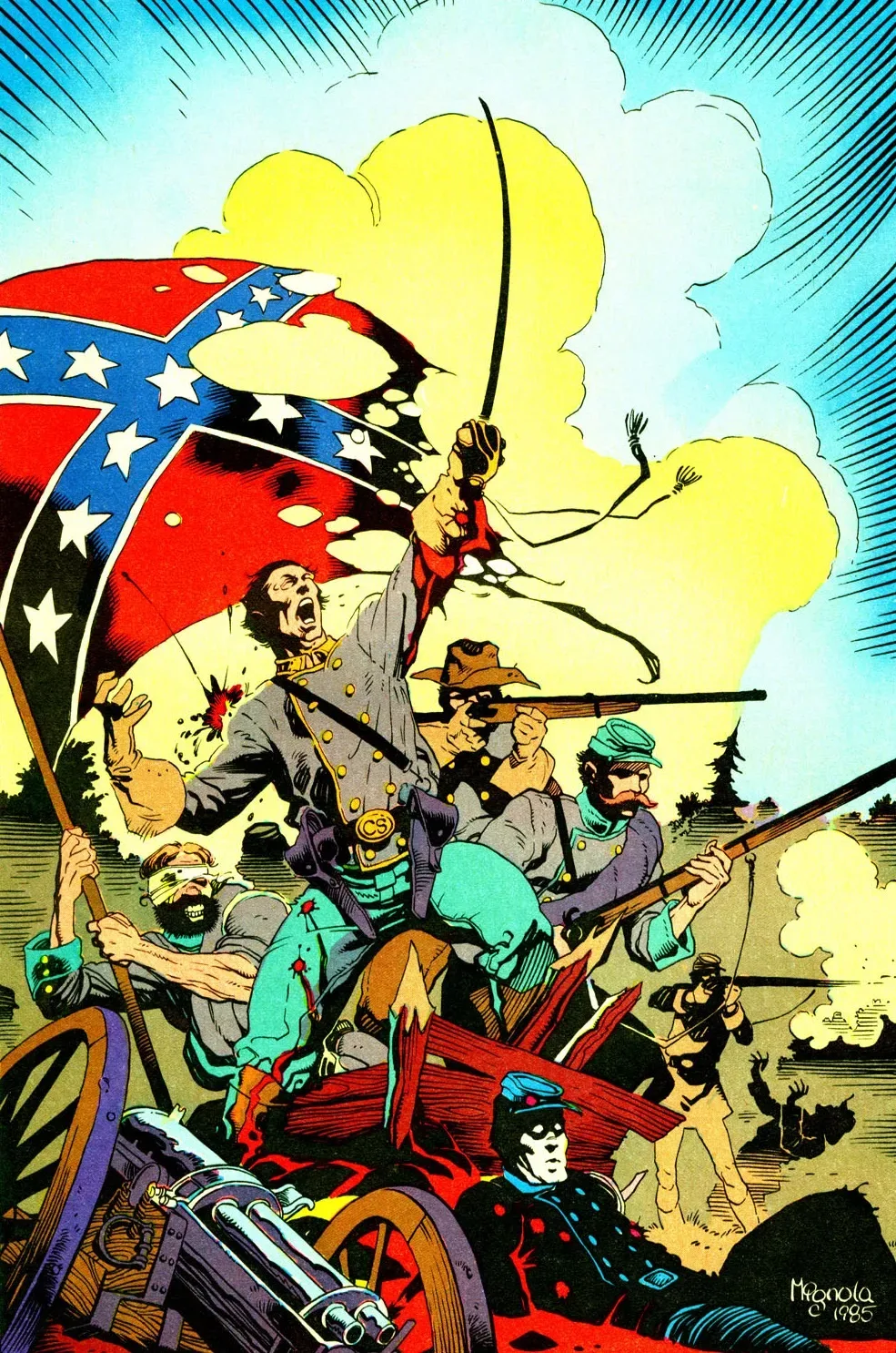 Background for Confederate Army