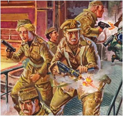 Background for Convict Commandos