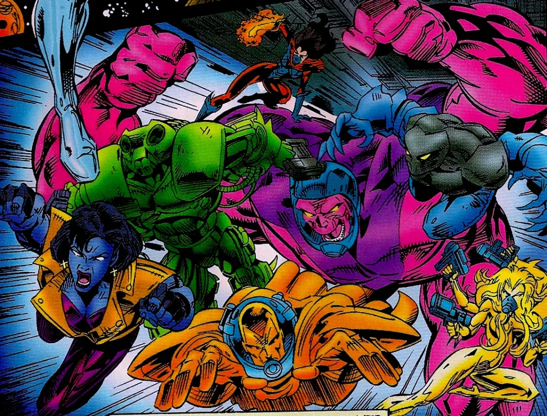 Background for Cosmic Commandos