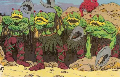 Background for Crabmen