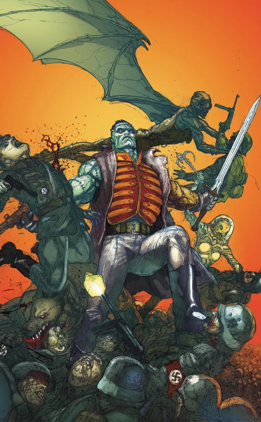 Background for Creature Commandos