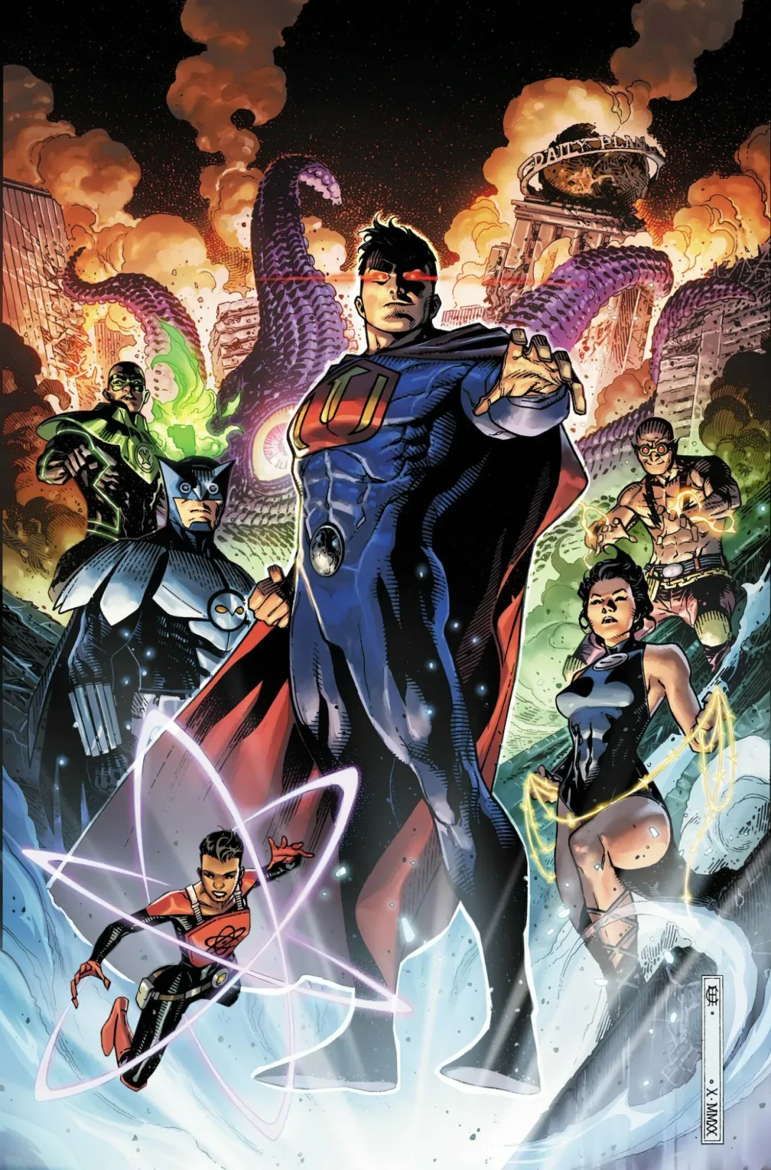 Background for Crime Syndicate of America