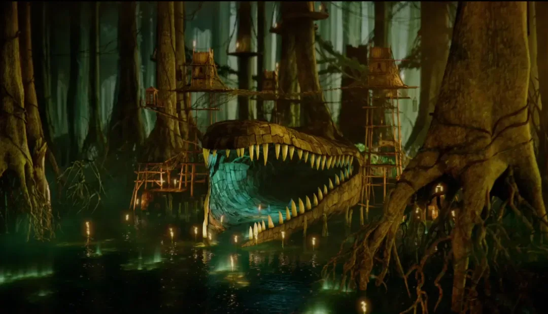 Background for Croc Tribe
