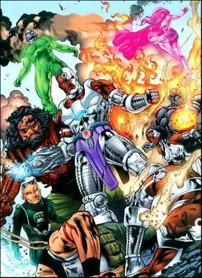 Background for Cyborg Revenge Squad