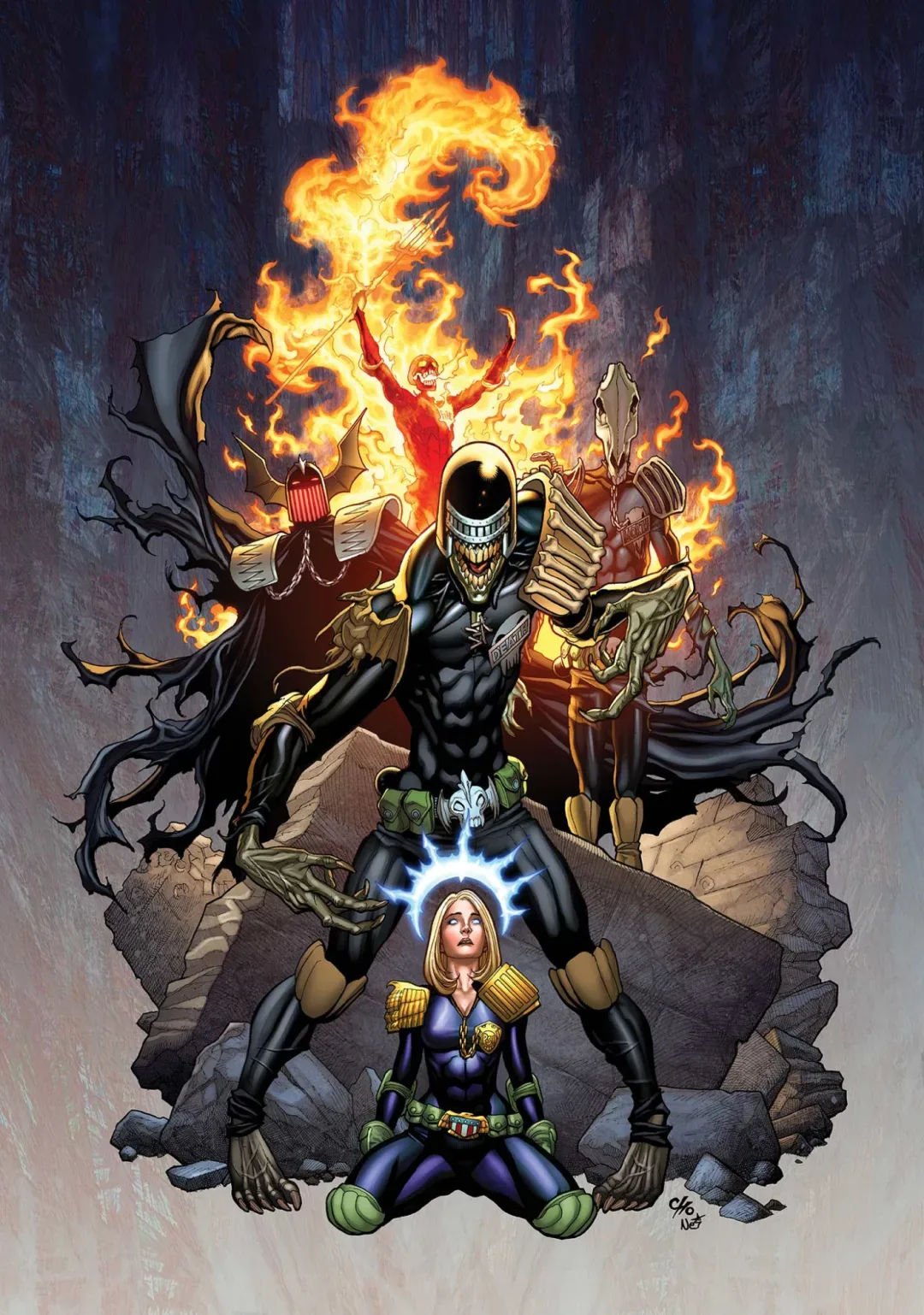 Background for Dark Judges