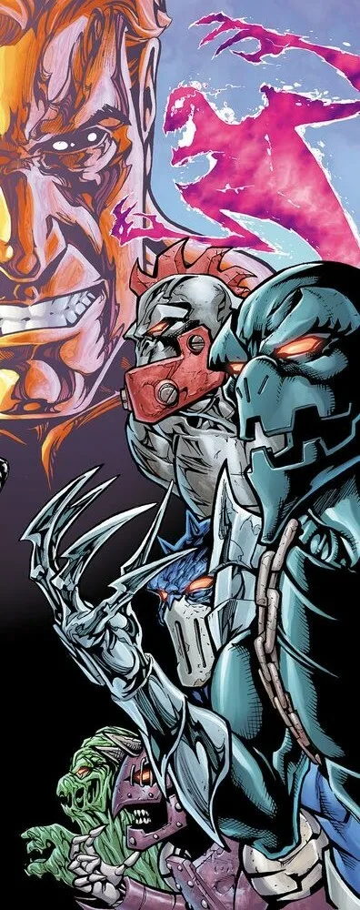 Background for Dark Metal Men