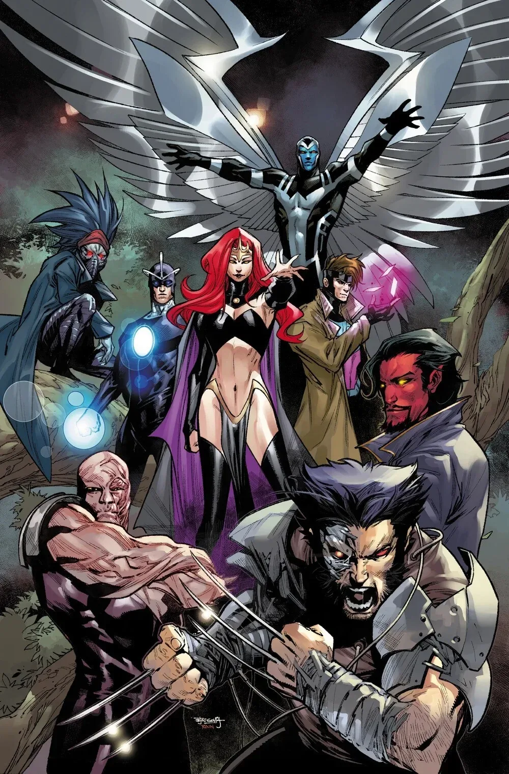 Background for Dark X-Men