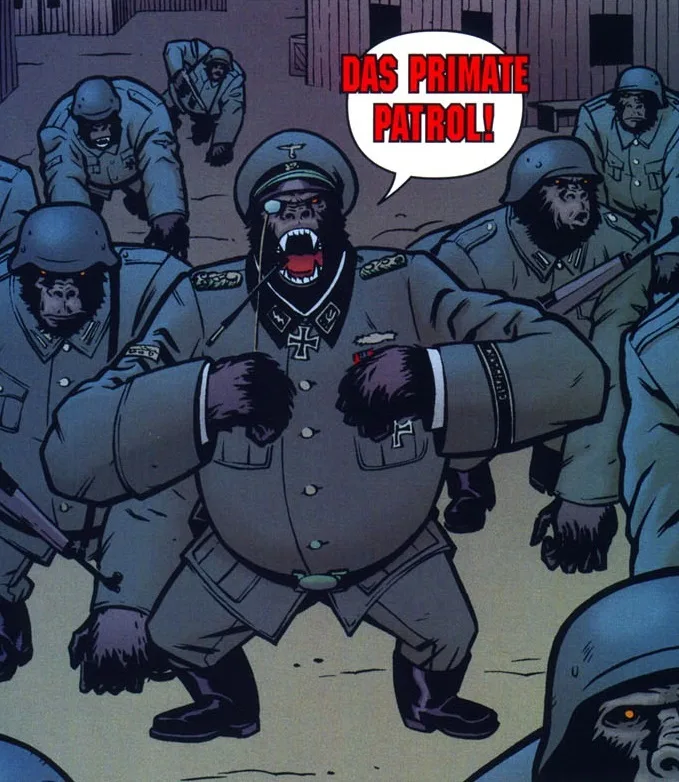 Background for Das Primate Patrol