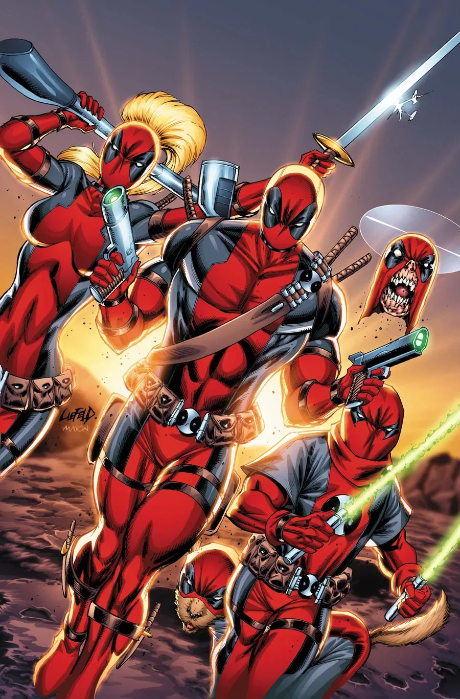 Background for Deadpool Corps