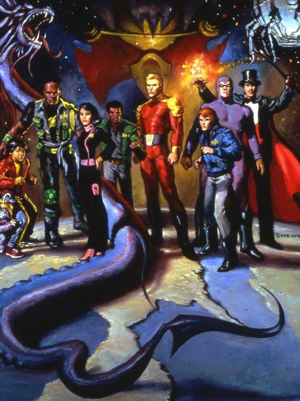 Background for Defenders Of The Earth