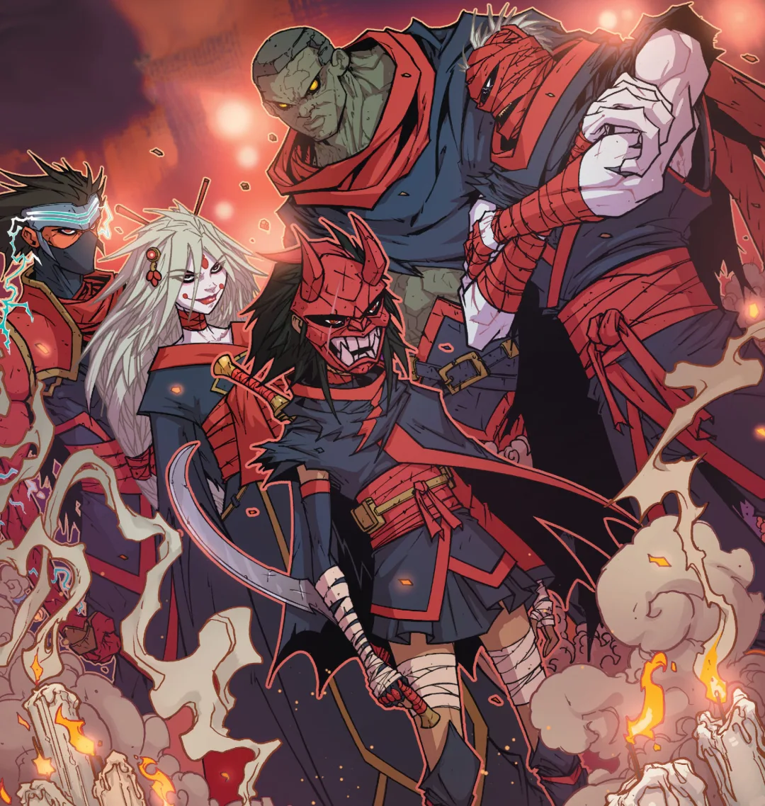 Background for Demon's Fist