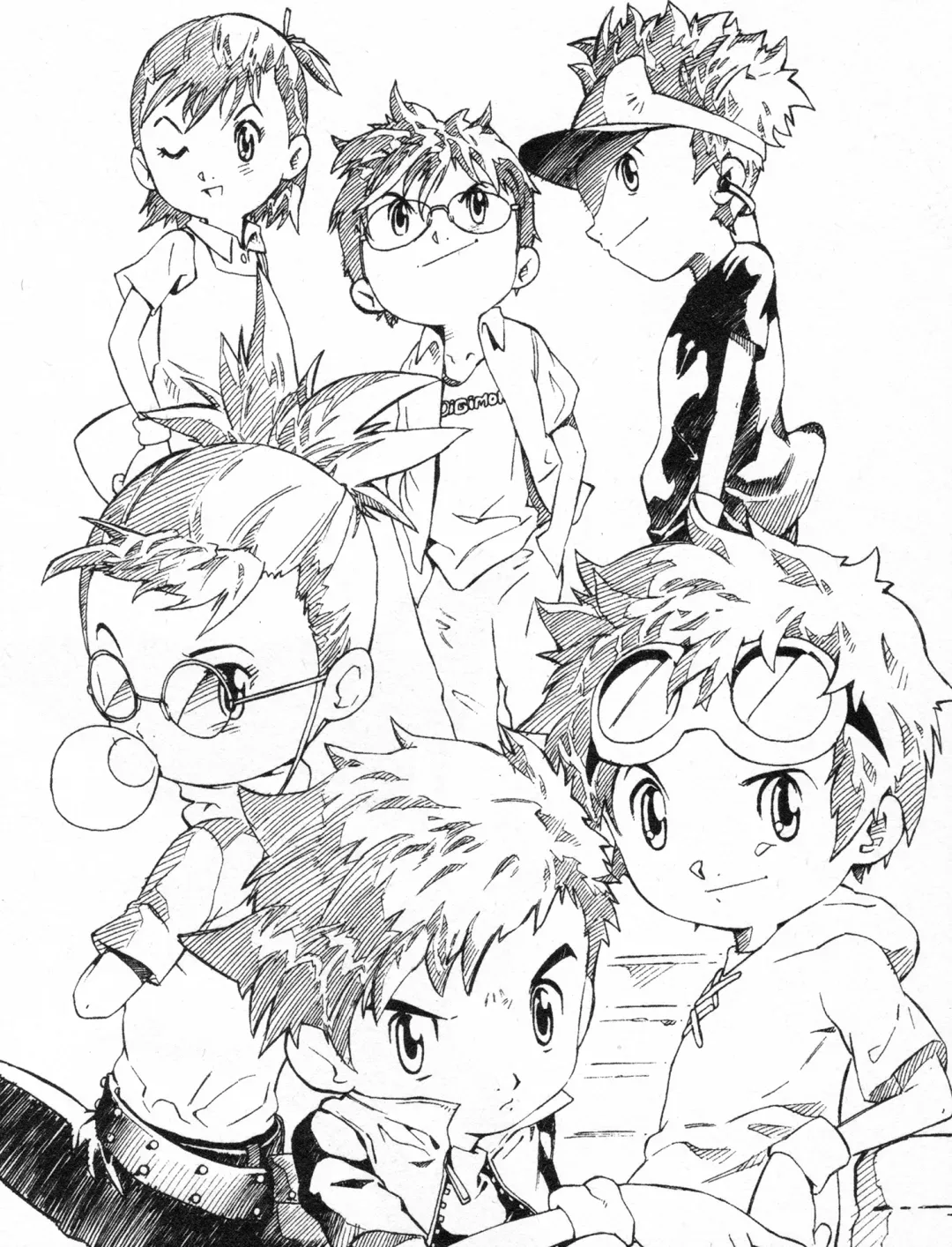 Background for Digimon Tamers