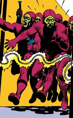 Background for Dimension X Aliens