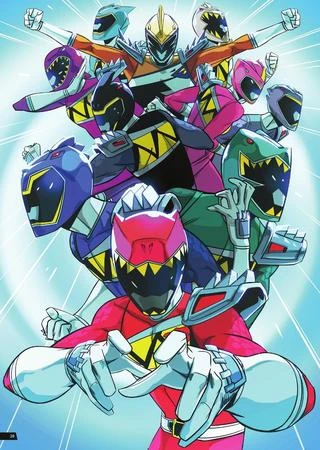 Background for Dino Charge Rangers