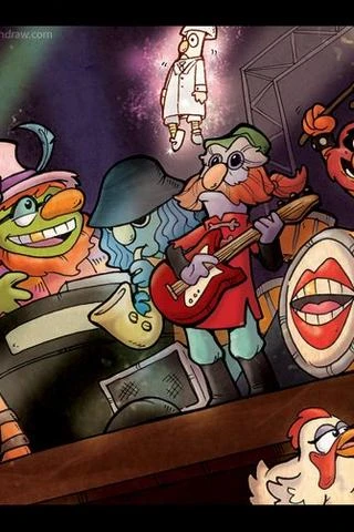 Background for Doctor Teeth and the Electric Mayhem