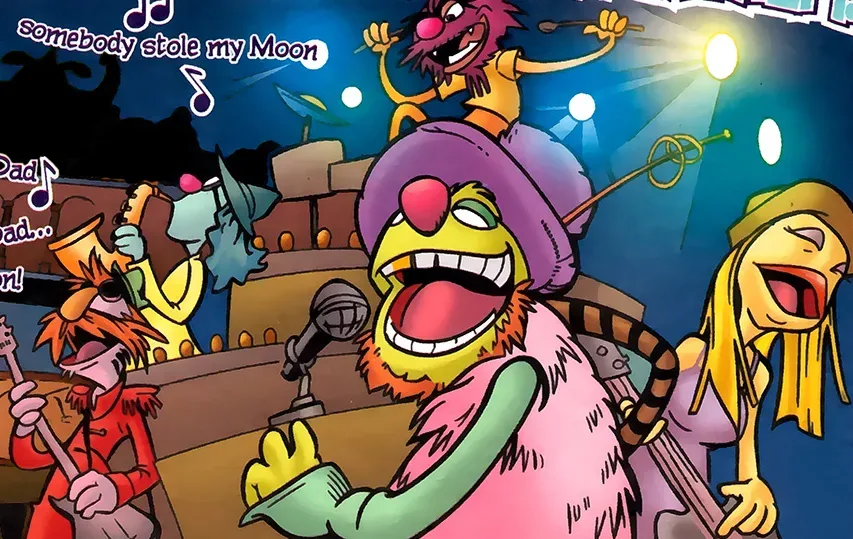 Background for Doctor Teeth and the Electric Mayhem