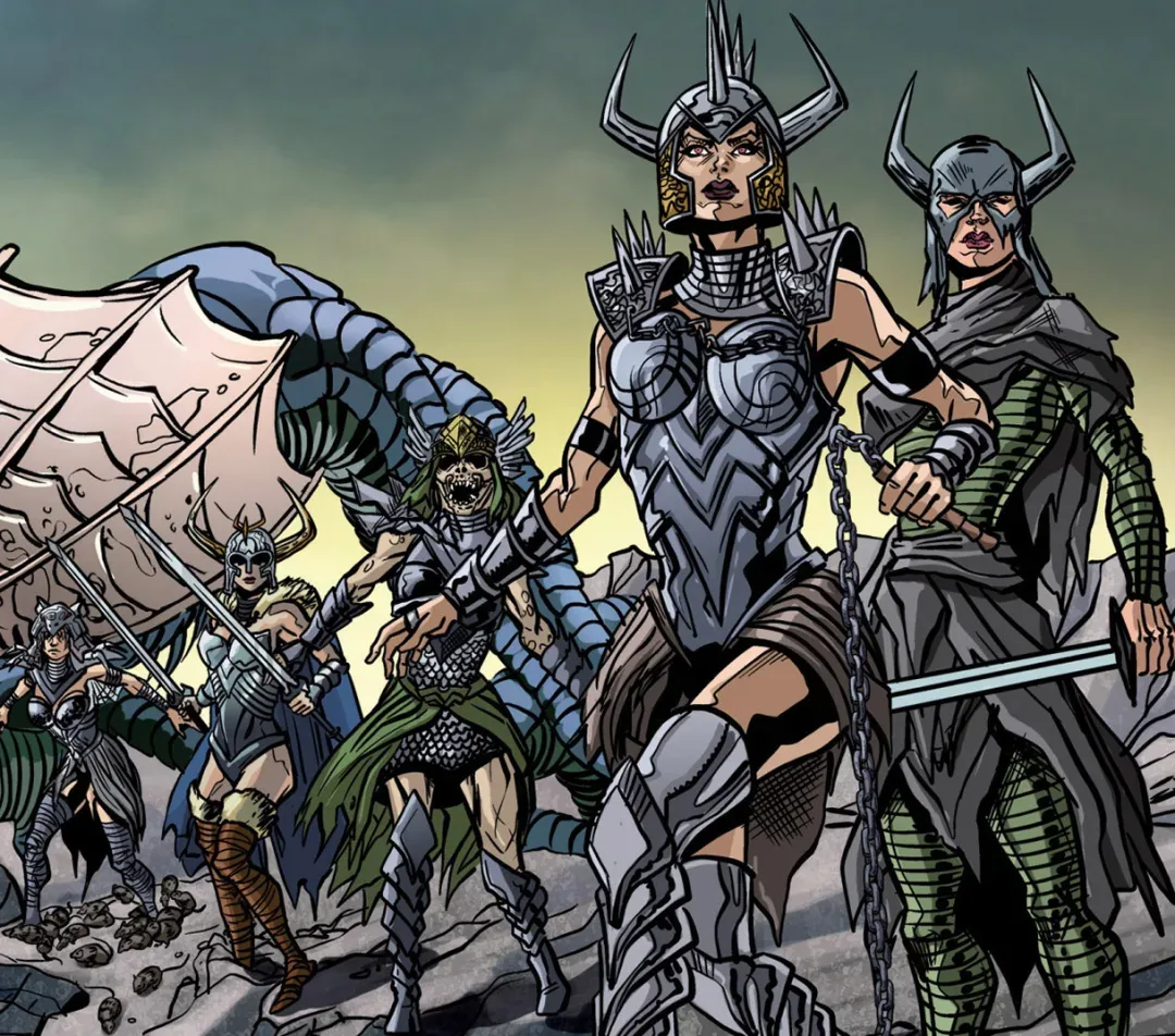 Background for Doom Maidens