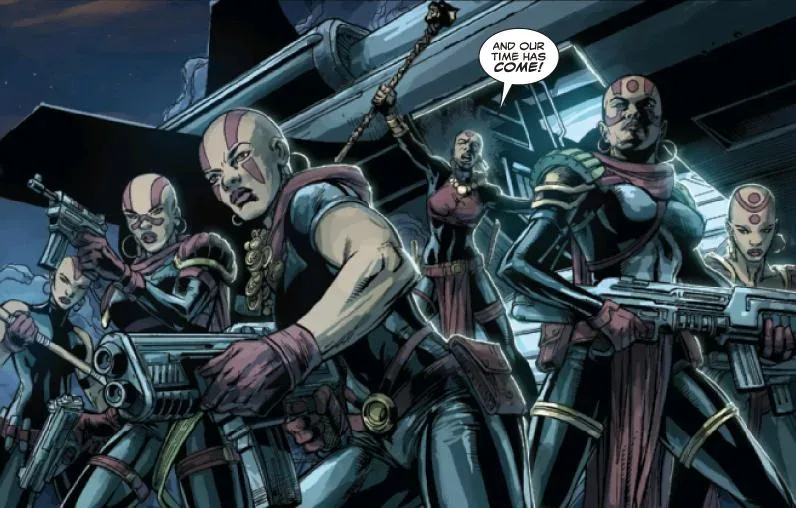 Background for Dora Milaje